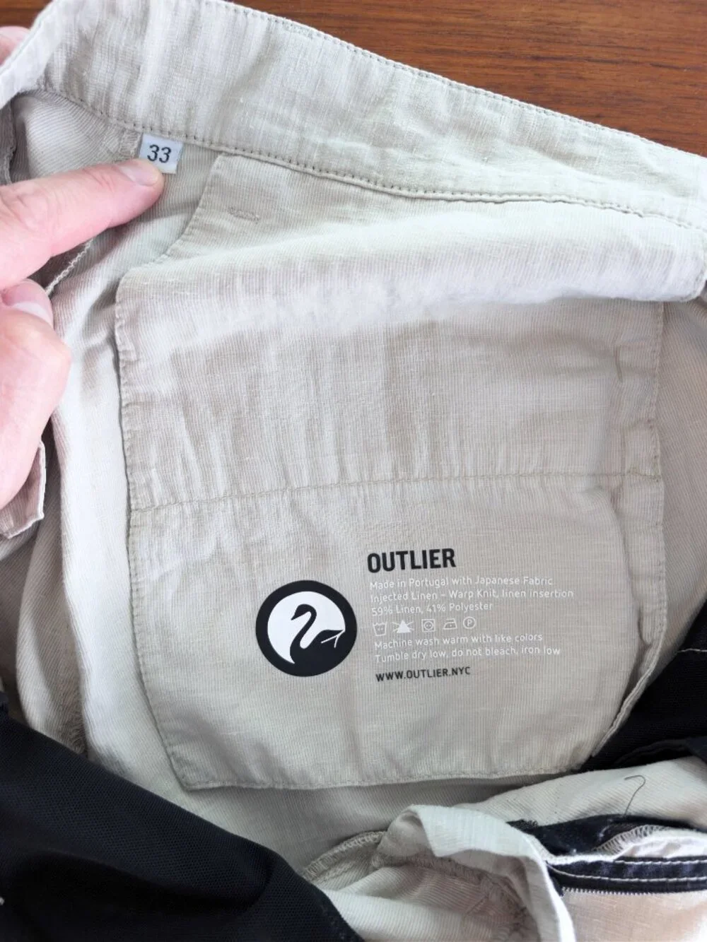 Outlier Injected Linen pants